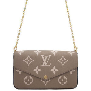 Louis Vuitton Bicolor Monogram Empreinte Pochette Felicie Bag
